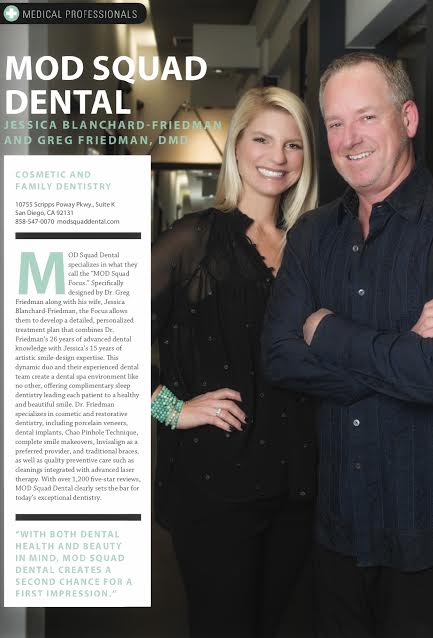 San Diego Squad as the top Dentists