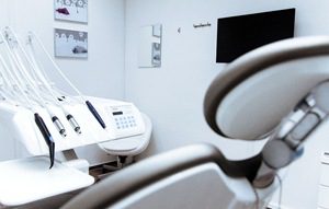 Inside the dental procedure area